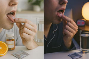 Melatonin and vitamins ODF