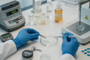 Formulation development lab for ODF sublingual films