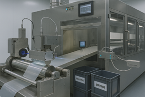 ODF casting and drying line