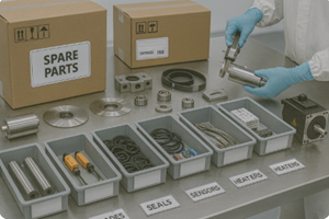 Spare parts for ODF machines